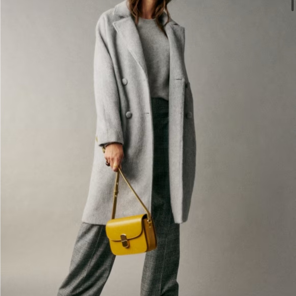 Sezane Jim Coat - grey